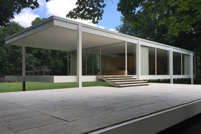 Farnsworth house in Illinois, Amerika