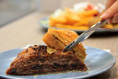 Kkolokithopita glykia