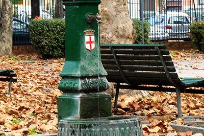 Drago Verde of groene draak in Milaan