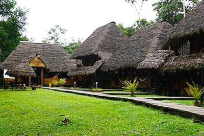 Caiman Lodge in Cuyabeno-Amazone, Ecuador Caiman Lodge in Cuyabeno-Amazone, Ecuador