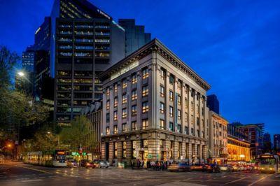 Batman's Hill on Collins Hotel, Melbourne, Australië