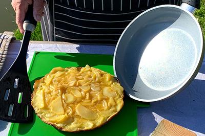 Tortilla Española | stap 7