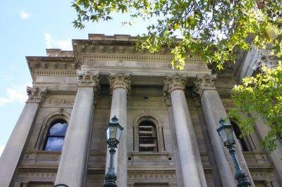 Oude parlementsgebouw in Adelaide, Australië Oude parlementsgebouw in Adelaide, Australië