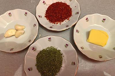 Kruiden voor Turkse Manti (door reisleidster Claudia)