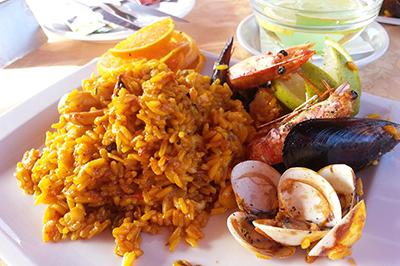 Paella de marisco
