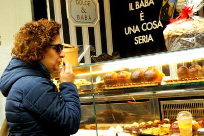 Dolci en babà, Napels, Italie