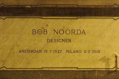Graf van Bob Noorda in Milaan, Italië