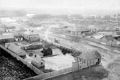 Nieuwe nederzetting van Wolga-Duitsers