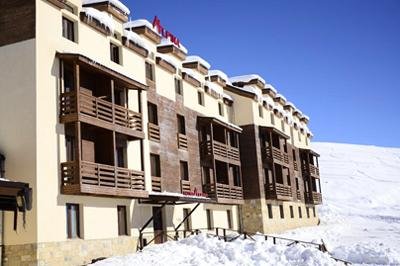 Alpina hotel in Gudauri, Georgië Alpina hotel in Gudauri, Georgië