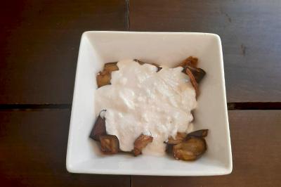 Aubergine fatteh | Reisleidster Willy