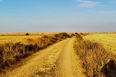 Op weg naar Compostela, Spanje