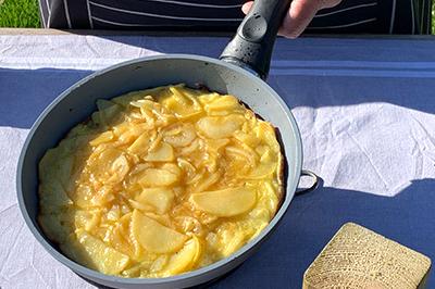 Tortilla Española | stap 6