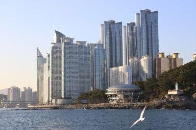 Haeundae Busan Zuid-Korea Haeundae Busan Zuid-Korea