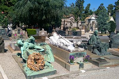Cimitero Monumentale, Milaan, Italië