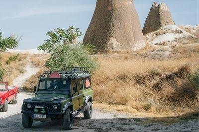 Jeepsafari in Cappadocië, Turkije Jeepsafari in Cappadocië, Turkije