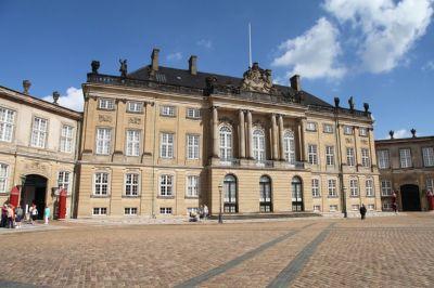 Amalienborg, Kopenhagen, Denemarken