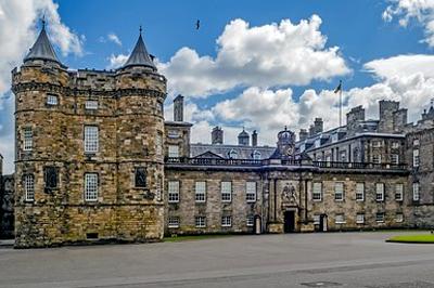 Palace of Holyroodhouse in Edinburgh, Schotland, Groot-Brittannië