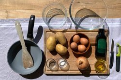 Tortilla Española | stap 1 Tortilla Española | stap 1