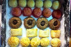 Verschillende soorten panellets Verschillende soorten panellets