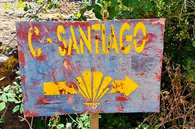 Op weg naar Compostela, Spanje