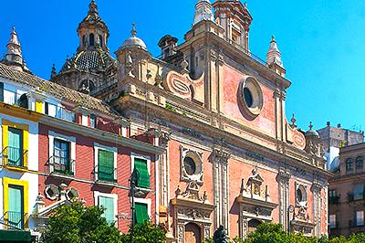 San Salvador-kerk Sevilla Spanje