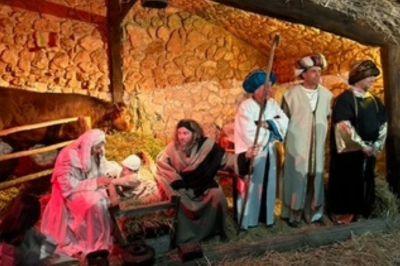 Levende kerststal in Marcellano, Italië | Foto: Meneer Van Hulst