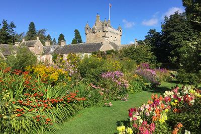 Tuin van Cawdor Castle, Groot-Brittannië | Foto: reisleidster Astrid