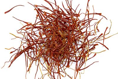 Saffraan-draden uit Iran