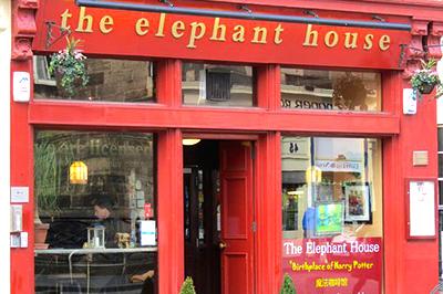 The Elephant House, Edinburgh, Schotland, Groot-Brittannië
