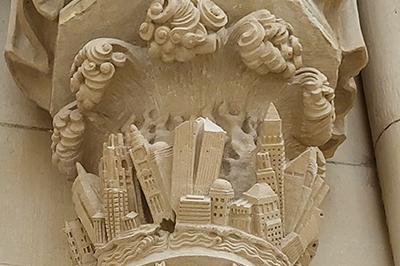 Saint John the Divine (detail), New York, Amerika