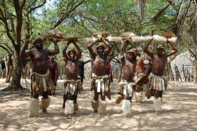 Zulu cultural village Hluhluwe