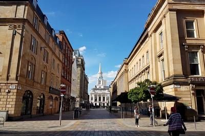 Centrum van Glasgow, Schotland, Groot-Brittannië