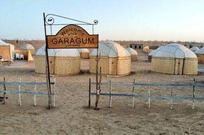 Darvaza Yurt Camp in Darvaza, Turkmenistan