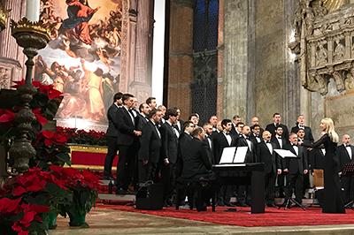 Kerstkoor in Venetië | Foto reisleidster Astrid