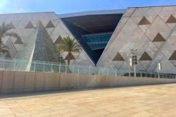 Het Grand Egyptian Museum Gizeh Caïro