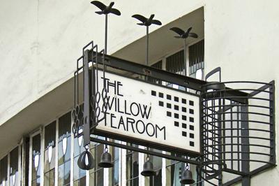 tearoom Mackintosh at the Willow, Glasgow, Schotland, Groot-Brittannië | Foto: 	Jean-Pierre Dalbéra