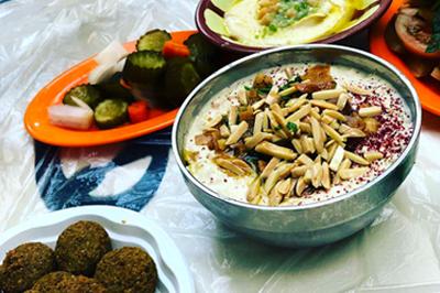 Falafel, typisch gerecht uit Jordanië