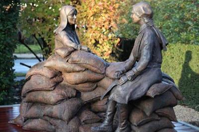 De engelen van Pervijze, Ieper, België