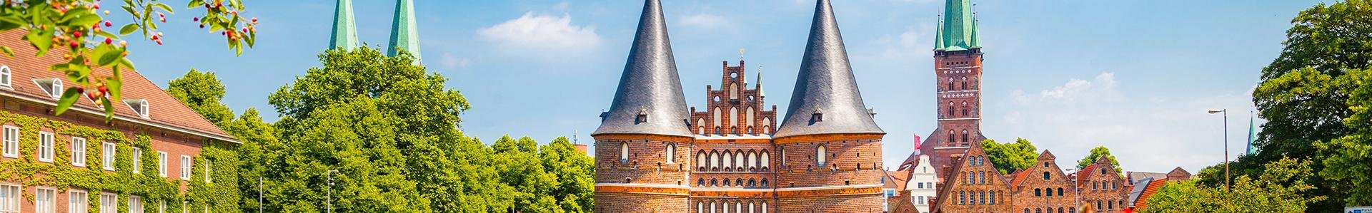 Holsentor, Lübeck, Duitsland