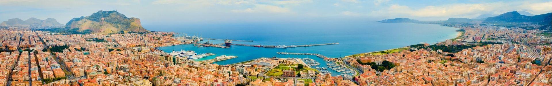 Uitzicht over Palermo, Italië