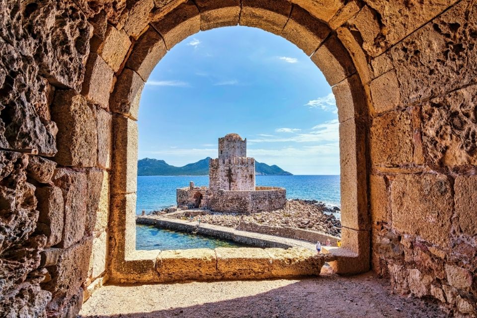 Fort in Methoni, Griekenland