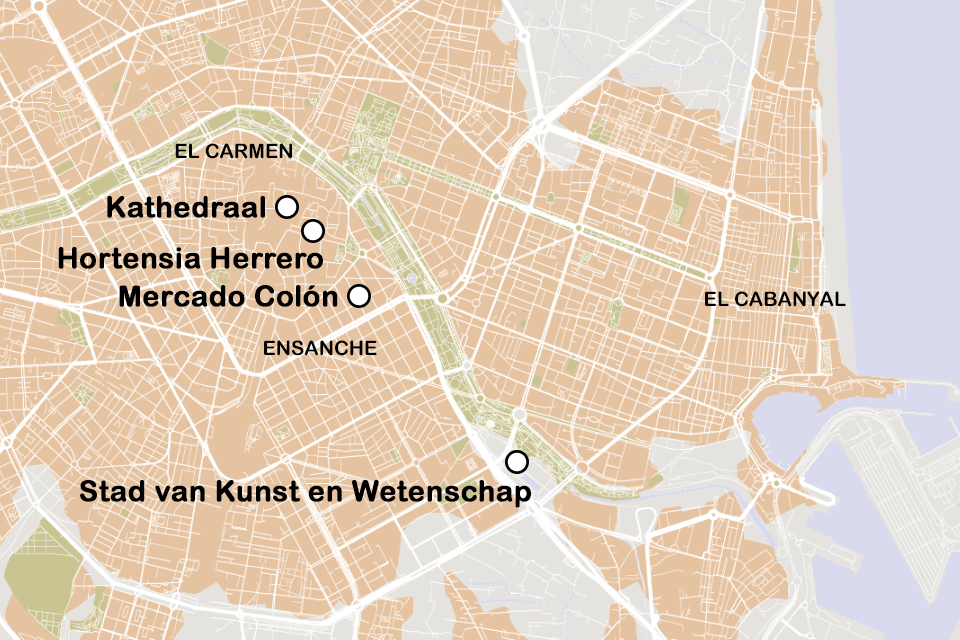 Routekaart Viva Valencia