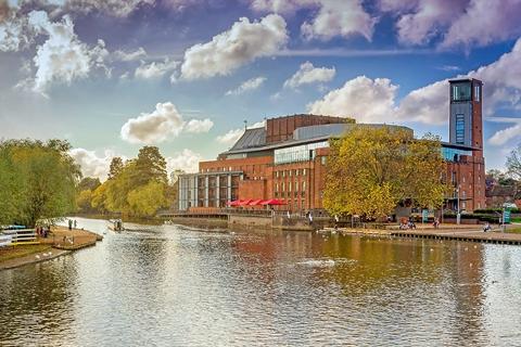 Royal Shakespeare Theatre in Stratford-upon-Avon, Engeland