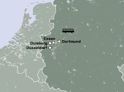 Routekaart Manifesta 16 in het Ruhrgebied