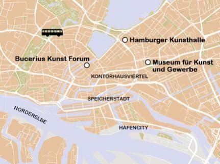 Routekaart Anders Zorn in Hamburg Routekaart Anders Zorn in Hamburg