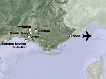 Van Gogh in de Provence - fly drive