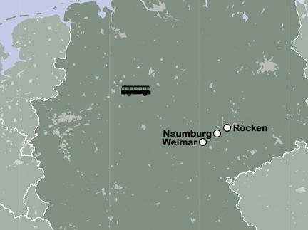 Routekaart In de voetsporen van Friedrich Nietzsche
