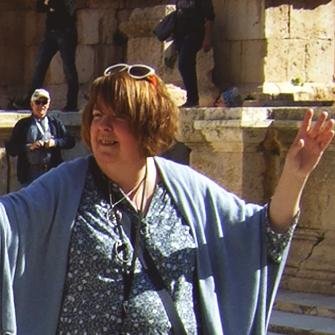 SRC-reisleidster Willy in Jordanië