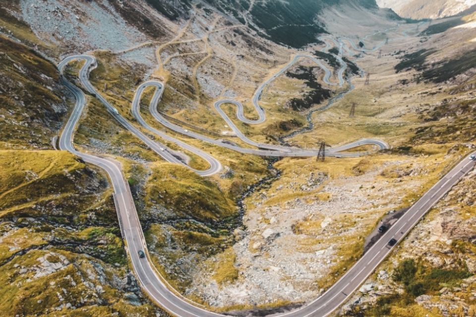 Transfăgărășan, Karpaten, Roemenië