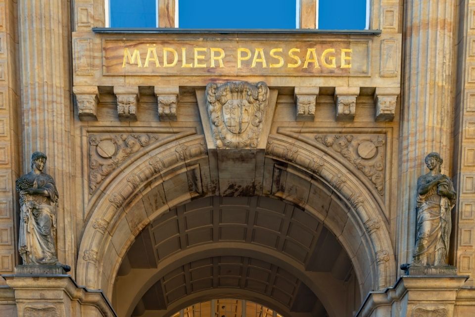 Mädlerpassage Leipzig Duitsland